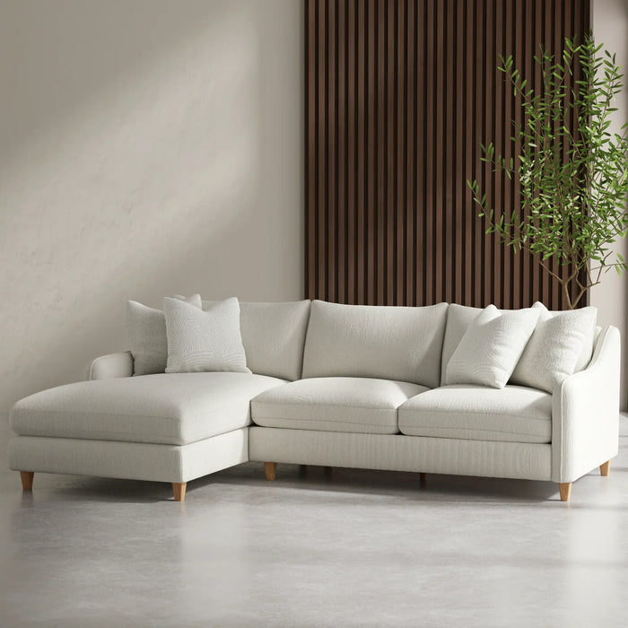 Modern Living - Vogue 2 Piece Sectional Sofa in Farlo Chalk - SVOG-PACK2A-FACH