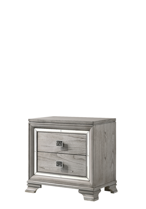 Vail Gray Nightstand