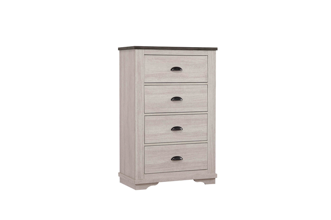 Coralee Chalk/Gray Chest