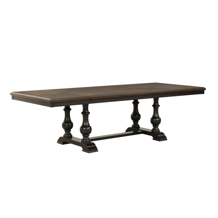 Stonington Brown Extendable Dining Table