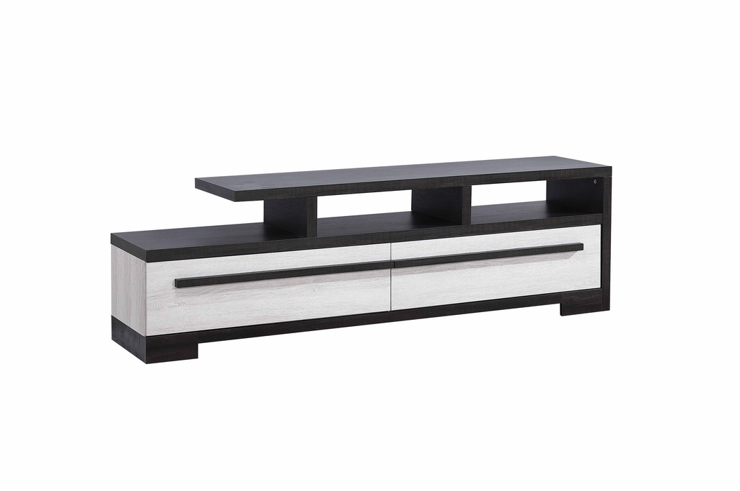 Remington Black/White 72' TV Stand