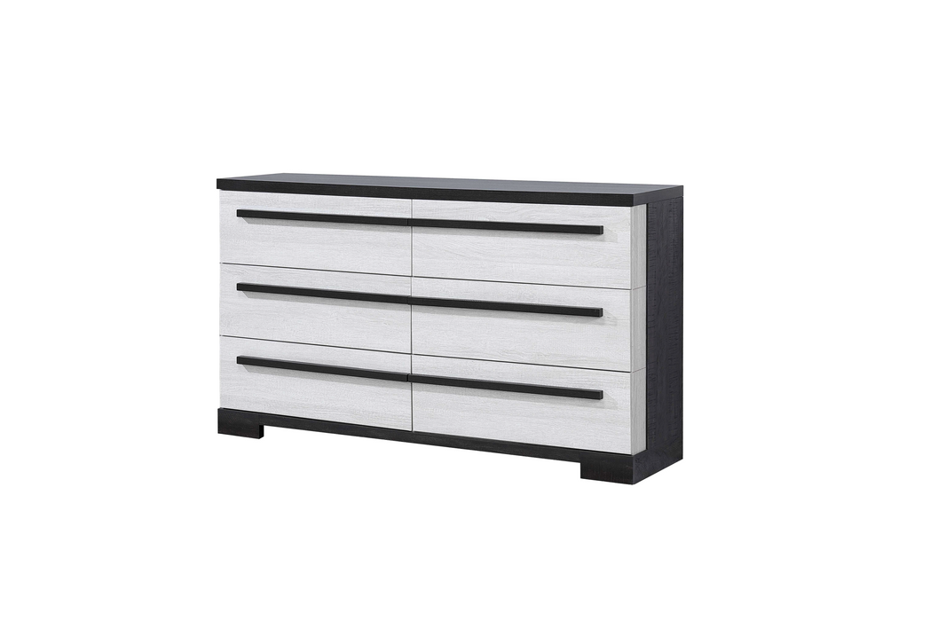 Remington Black/White Dresser