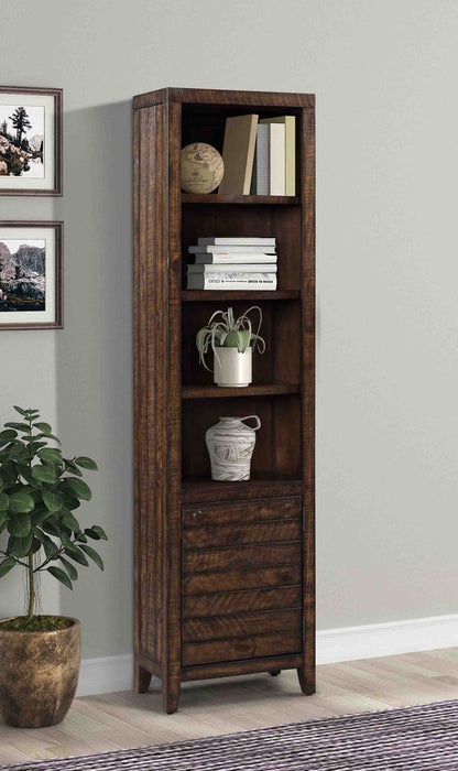 Modern Furniture - Tempe 22 in. Open Top Bookcase in Tobacco - TEM#320-TOB