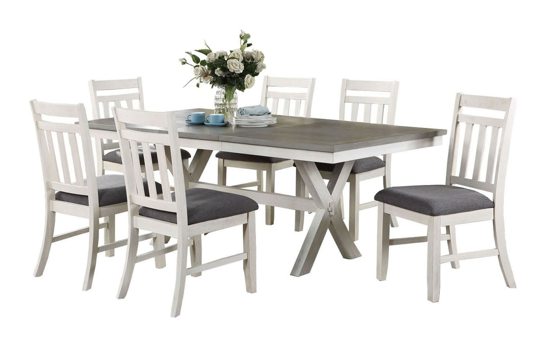 Vilo Home Lido Bay 2-Tone 7 Piece Dining Set