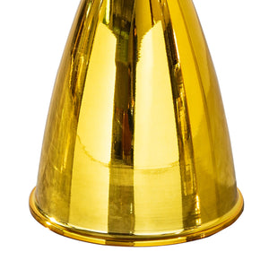 Gray Tempered Glass Side Table