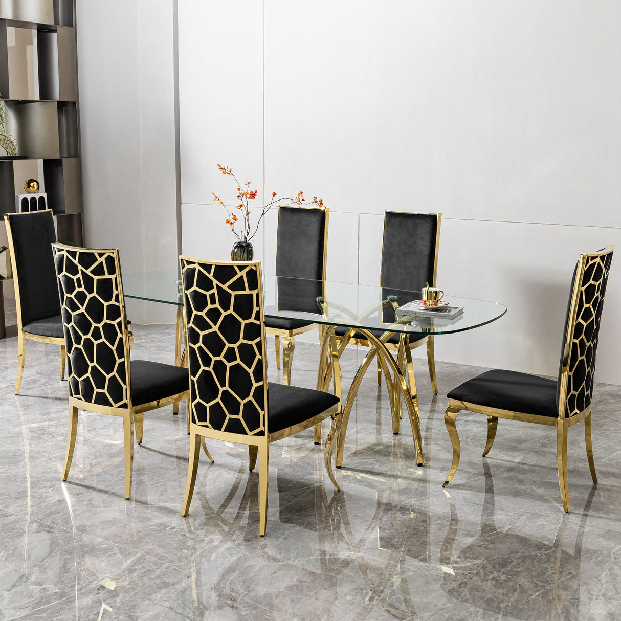 Tempered Glass Dining Table