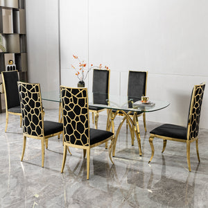 Tempered Glass Dining Table