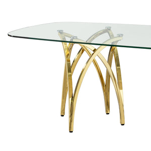 Tempered Glass Dining Table