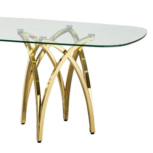 Tempered Glass Dining Table