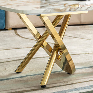 Fashion Stainless Steel Coffee Table