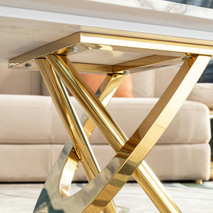 Fashion Stainless Steel Coffee Table