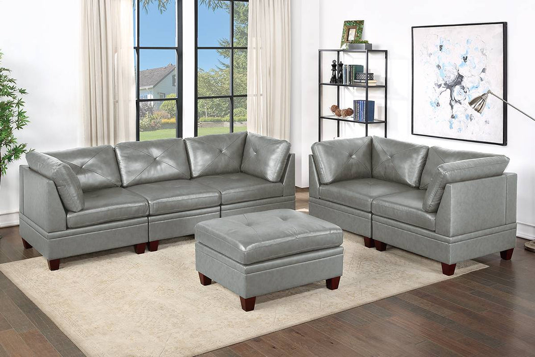 6-Pcs Modular Sofa Set