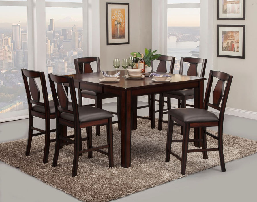 Vilo Home Tuscan Hills 7 Piece Pub Dining Set