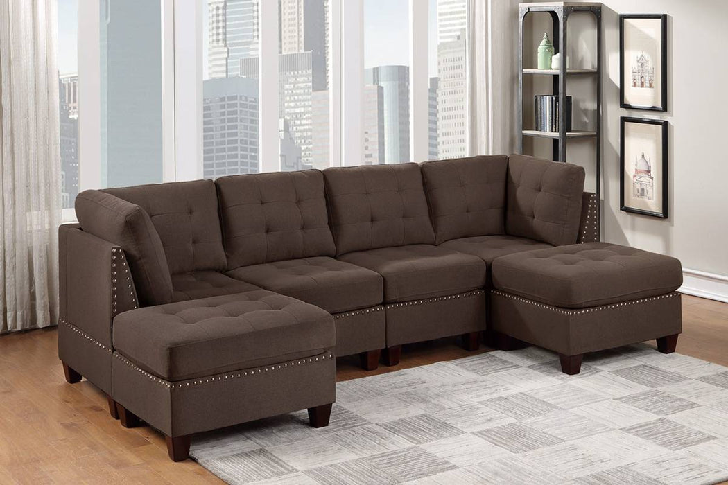 6-Pcs Sectional Modular Set