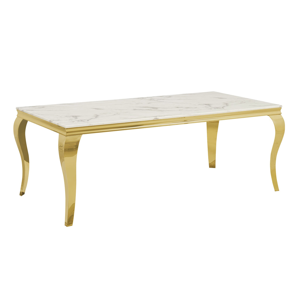 Dining Table with 20mm Marble Top