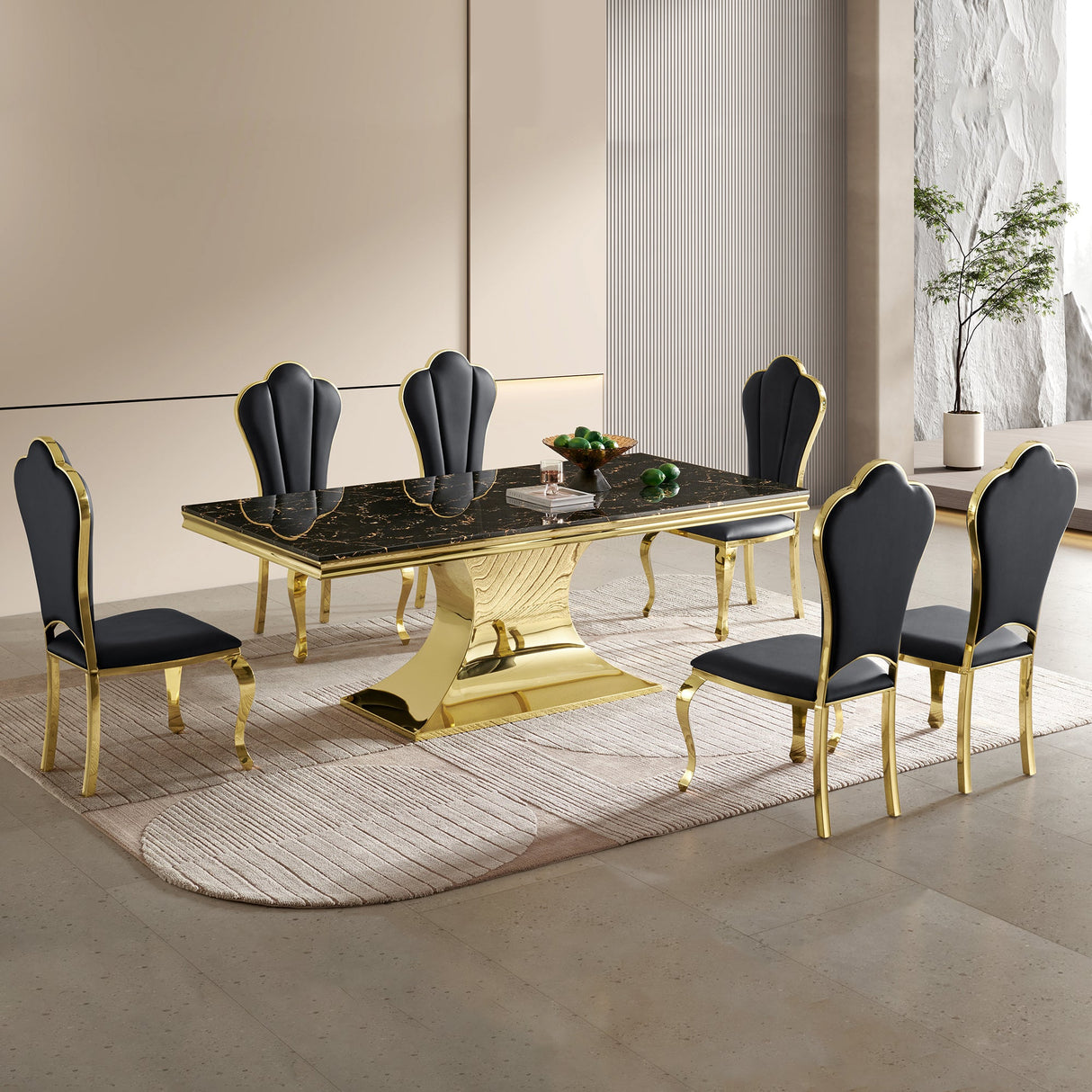 New Design Marble Top Dining Table