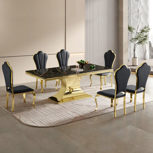 New Design Marble Top Dining Table