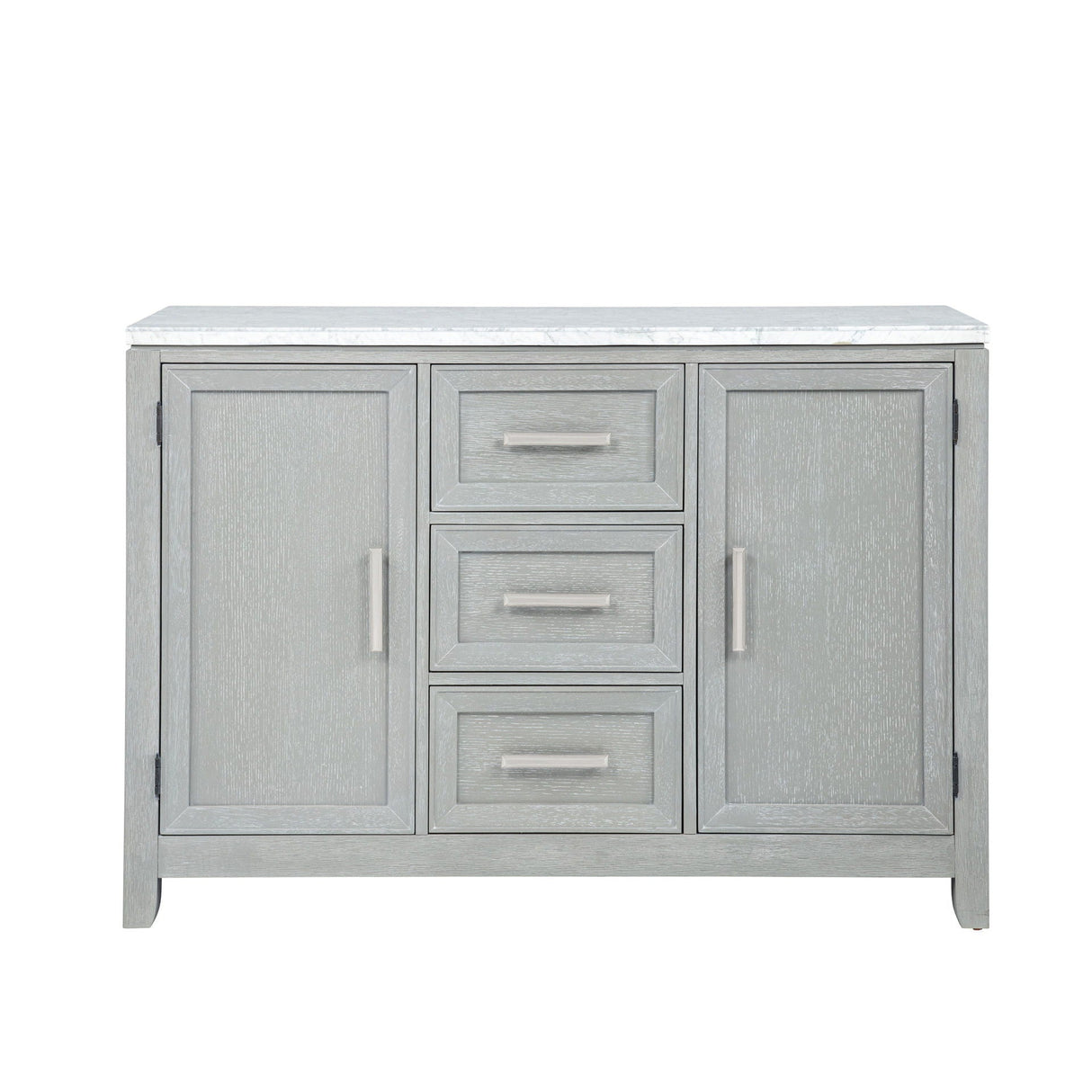 Fiona - Marble Top Dining Buffet / Server - Mist Gray