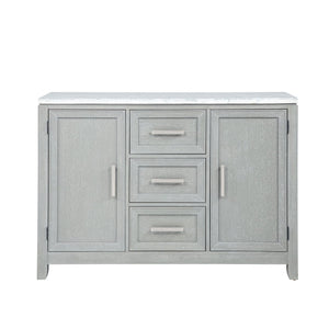 Fiona - Marble Top Dining Buffet / Server - Mist Gray