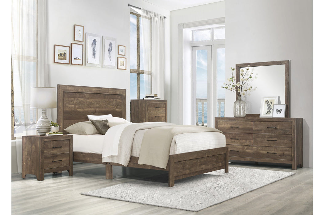 Corbin Brown Panel Bedroom Set