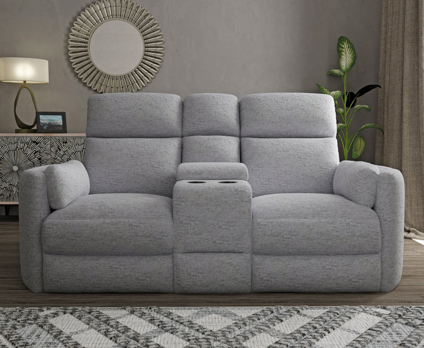 Modern Living - Radius 2 Piece Power Reclining Sofa Set in Mineral - MRAD#832P-MIN-2SET