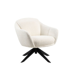 Fleming - Boucle Swivel Lounge Chair