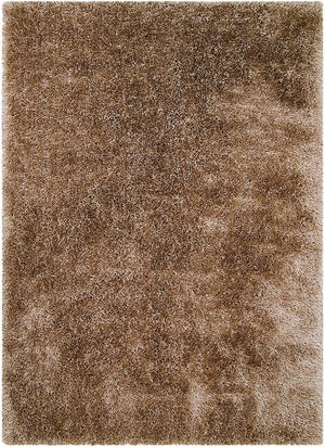 Alma Afro Shag Plain Beige Rug