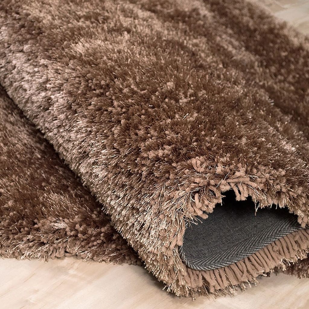 Alma Afro Shag Plain Champaign Rug