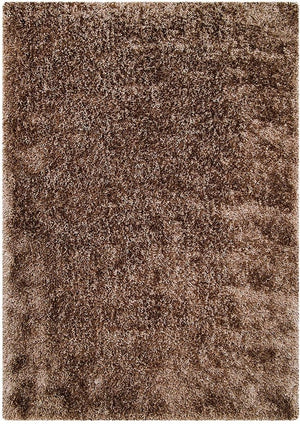 Alma Afro Shag Plain Champaign Rug