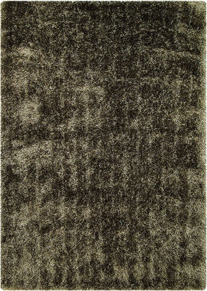 Alma Afro Shag Plain Sage Green Rug