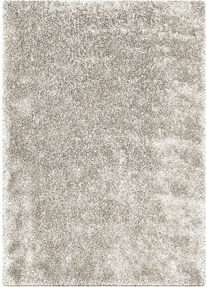 Alma Afro Shag Plain Snow White Rug