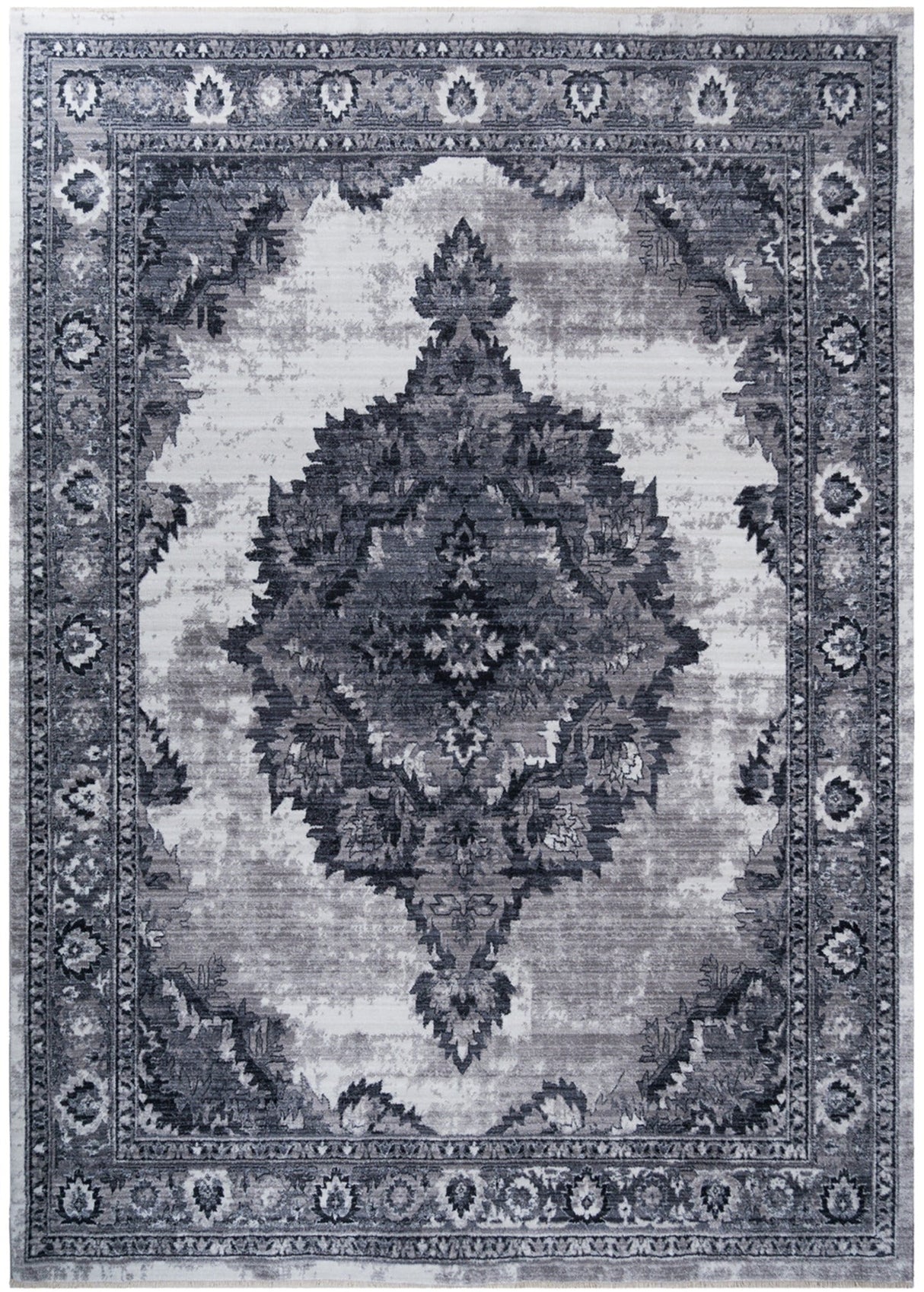 Ashton 566 Black Storm Rug