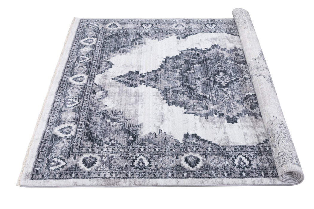 American cover design / Persian weavers Ashton 566 Black Storm Rug