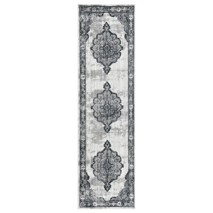 American cover design / Persian weavers Ashton 566 Black Storm Rug