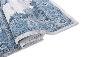 Ashton 566 Distressed Glacier Rug