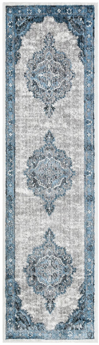 American cover design / Persian weavers Ashton 566 Distressed Glacier Rug