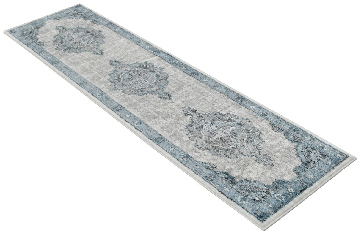 Ashton 566 Distressed Glacier Rug