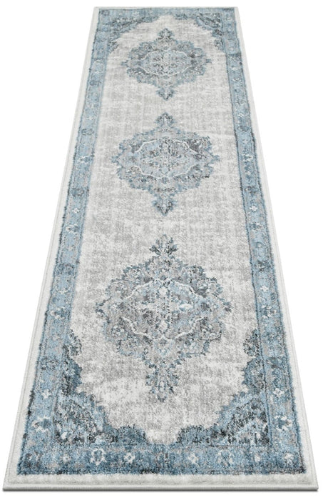 American cover design / Persian weavers Ashton 566 Distressed Glacier Rug