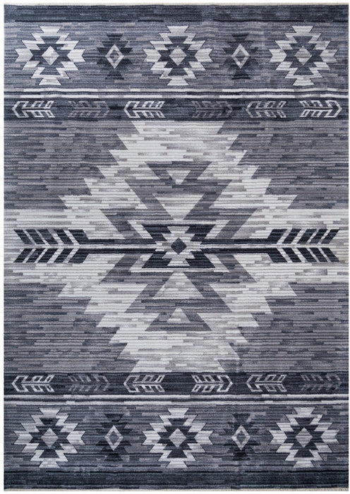 American cover design / Persian weavers Ashton 568 Black Storm Rug