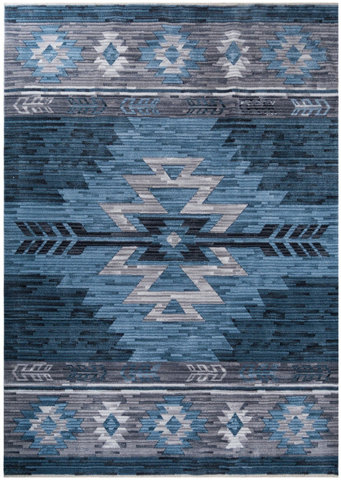 American cover design / Persian weavers Ashton 568 Denim Rug