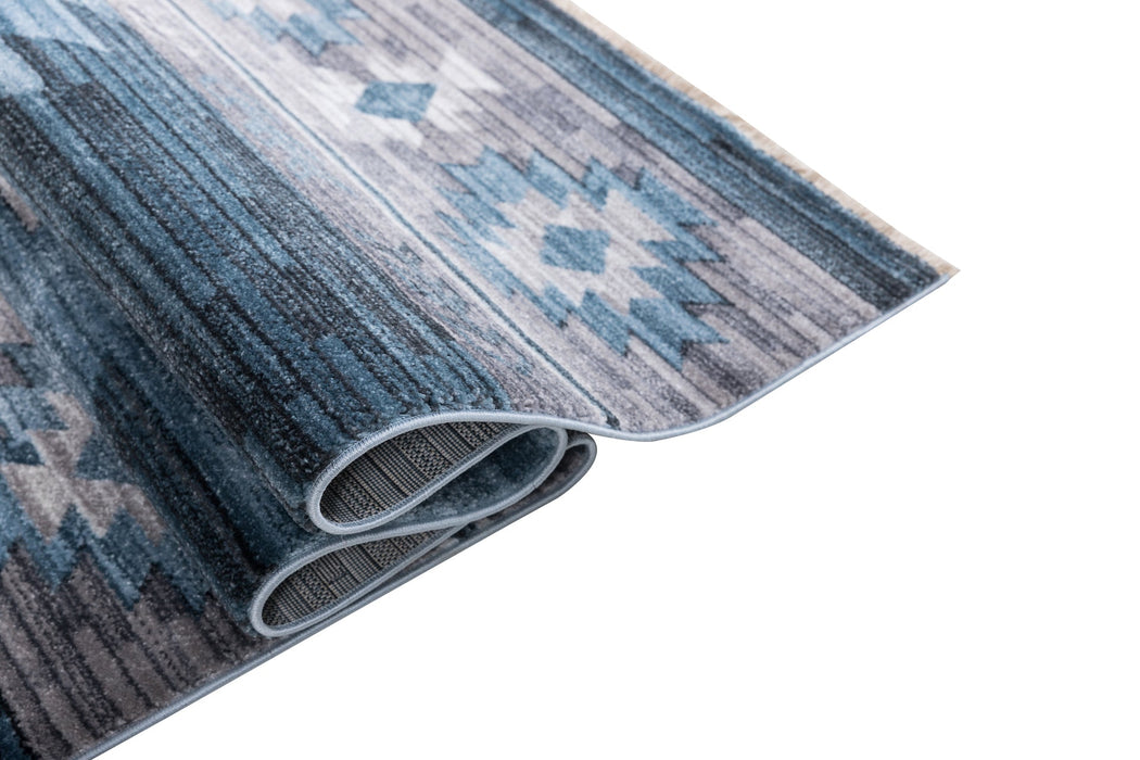 American cover design / Persian weavers Ashton 568 Denim Rug