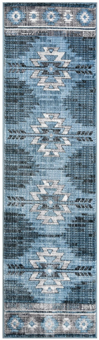 American cover design / Persian weavers Ashton 568 Denim Rug