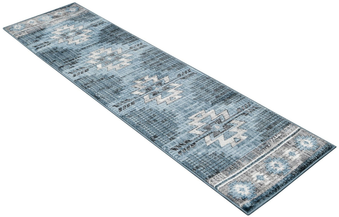 American cover design / Persian weavers Ashton 568 Denim Rug