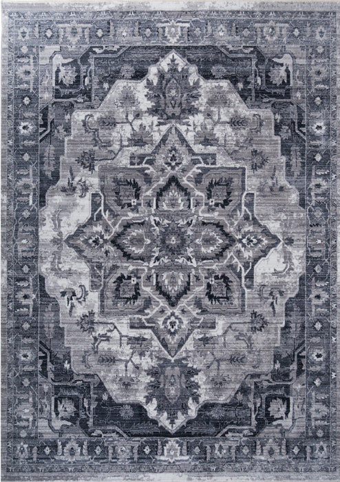 American cover design / Persian weavers Ashton 570 Black Storm Rug