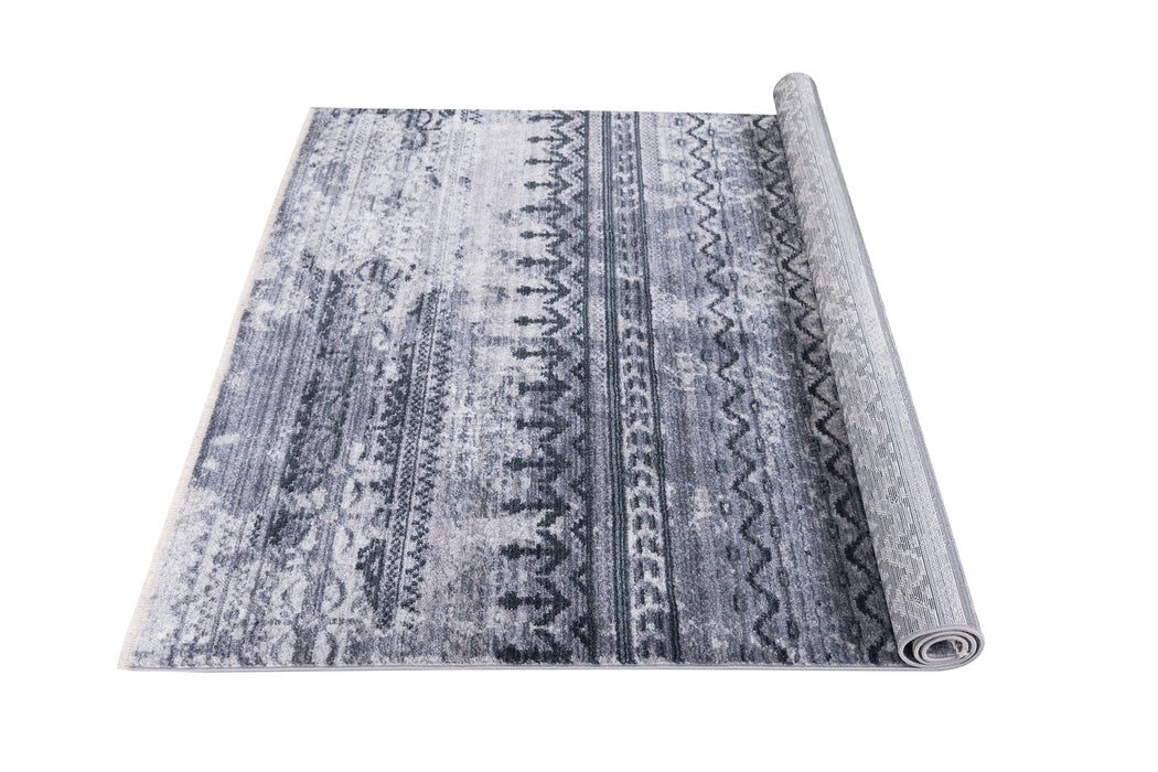 American cover design / Persian weavers Ashton 571 Black Storm Rug