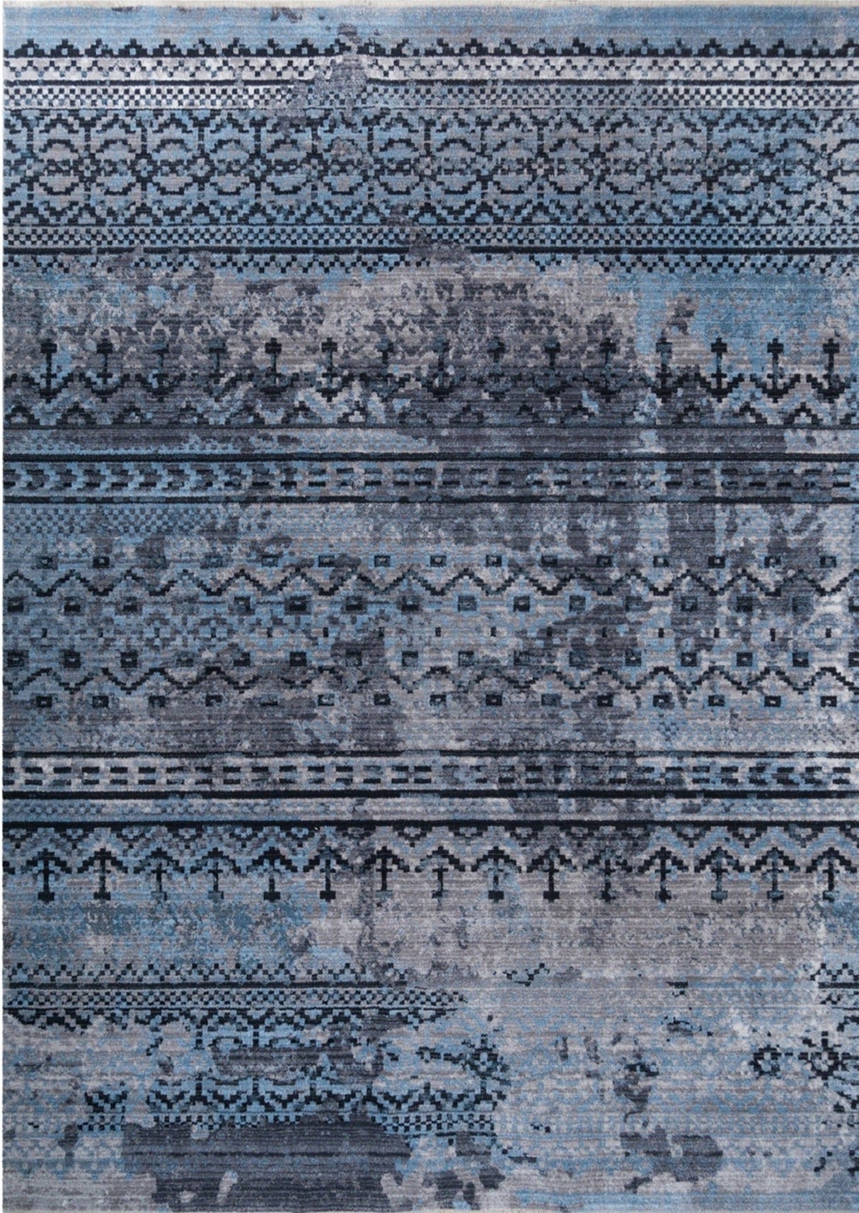 Ashton 571 Distressed Glacier Rug