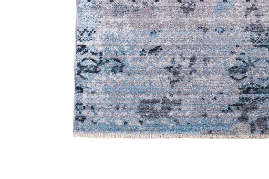 American cover design / Persian weavers Ashton 571 Distressed Glacier Rug