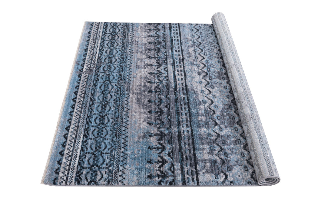 American cover design / Persian weavers Ashton 571 Distressed Glacier Rug