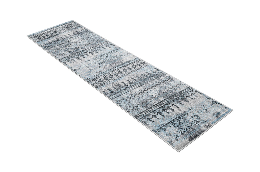 American cover design / Persian weavers Ashton 571 Distressed Glacier Rug