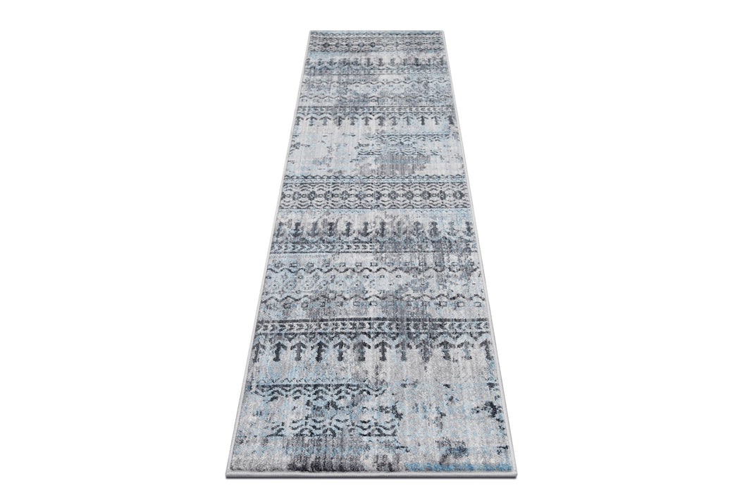 American cover design / Persian weavers Ashton 571 Distressed Glacier Rug